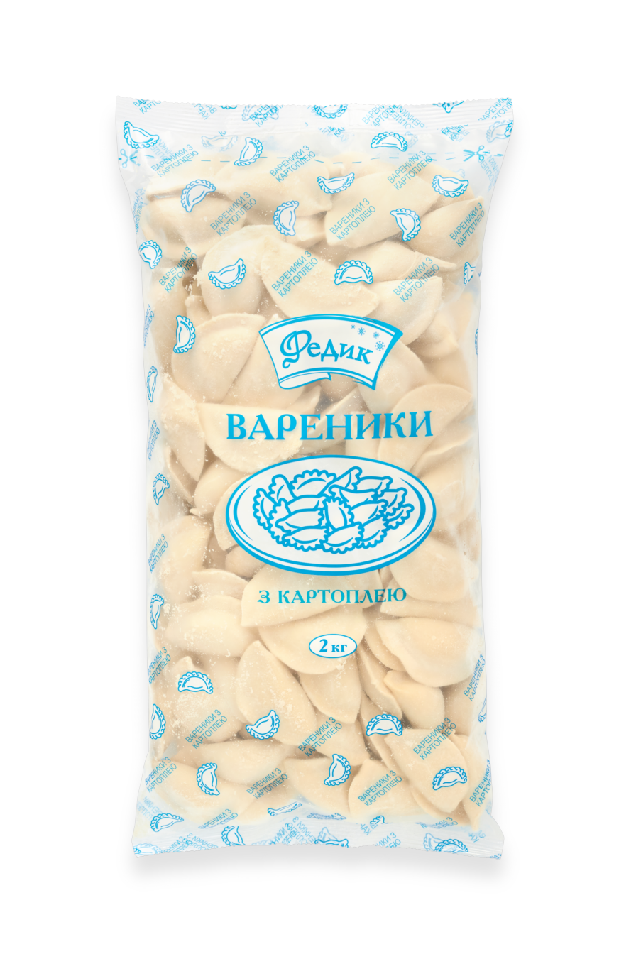 Вареники з картоплею