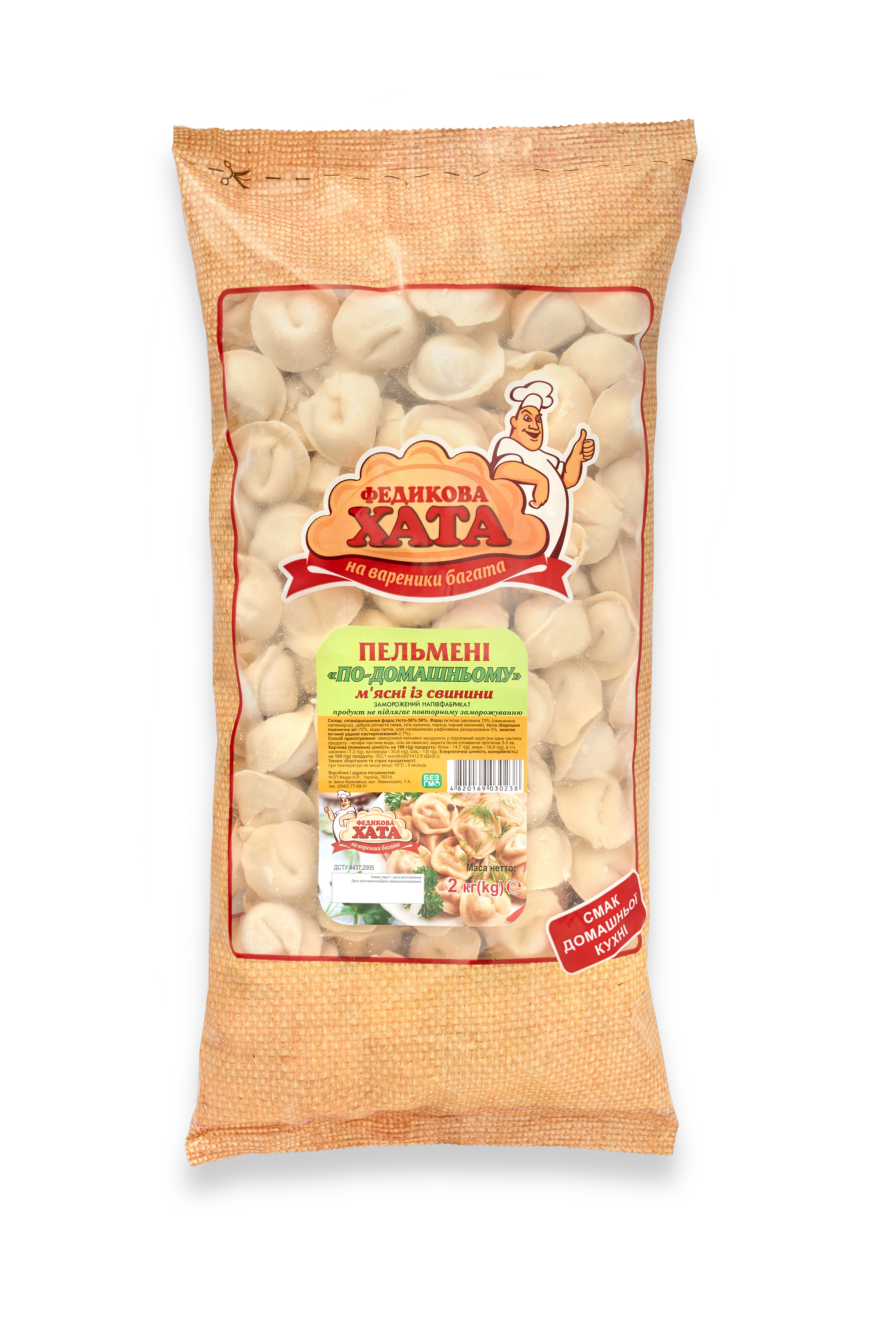 Пельмені Федикова Хата "По-домашньому"