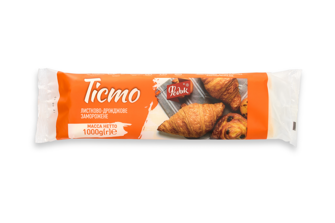 Тісто дріжджове листкове ТМ "Федик"