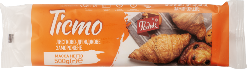 Тісто дріжджове листкове  ТМ "Федик"