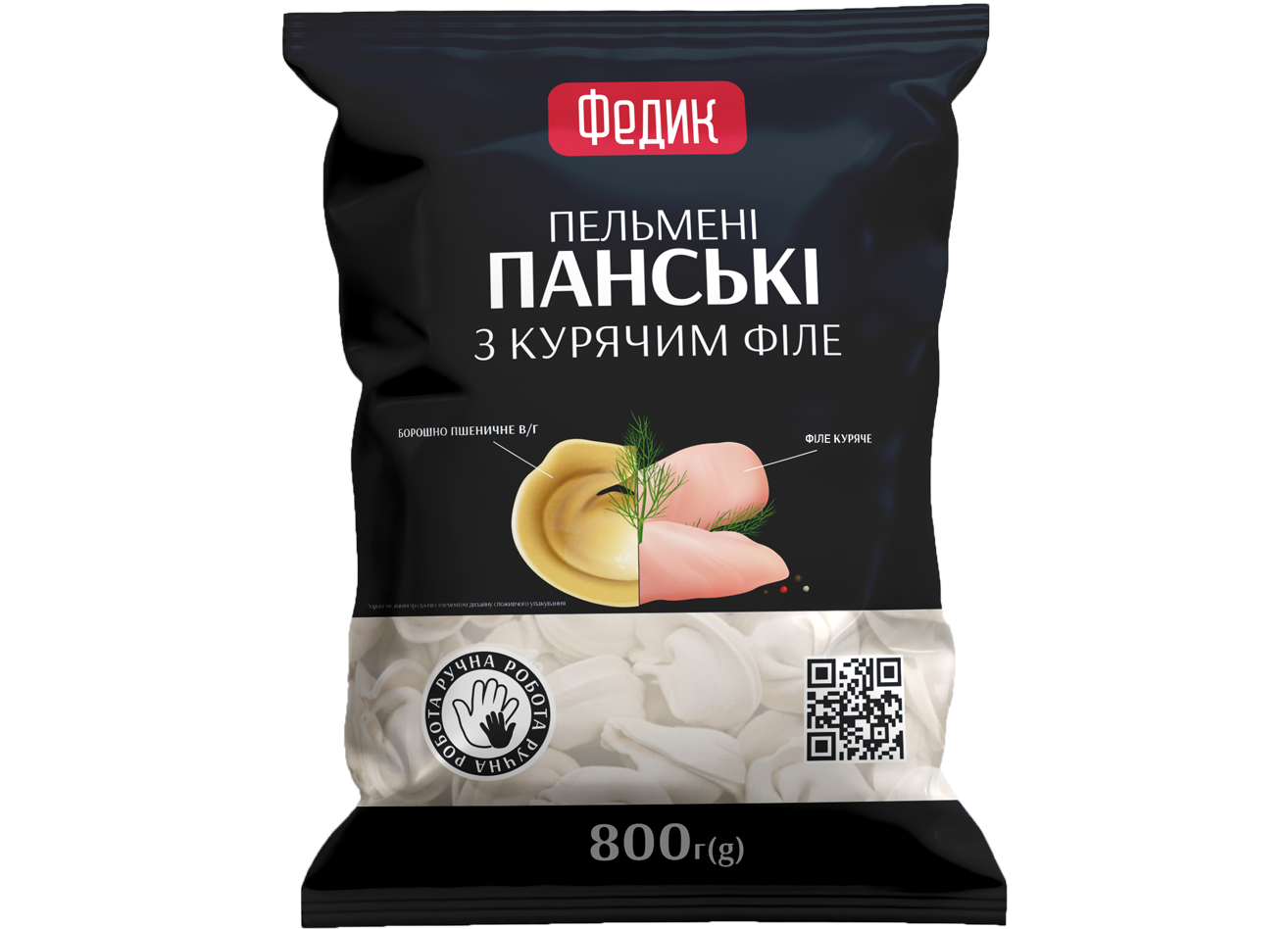 Пельмені "Панські " з курячим філе