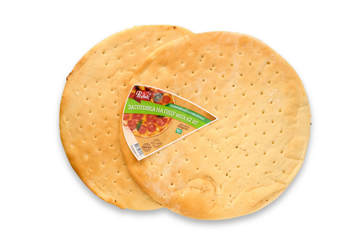 Заготовка піци тістова  "Мега" ТМ Федик